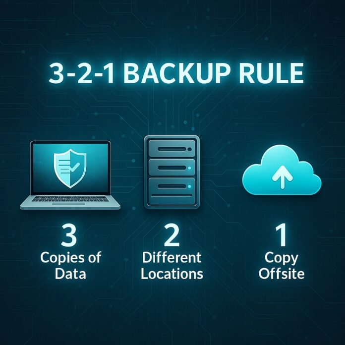 3-2-1 back up model