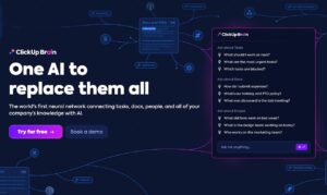 ClickUp AI-interface