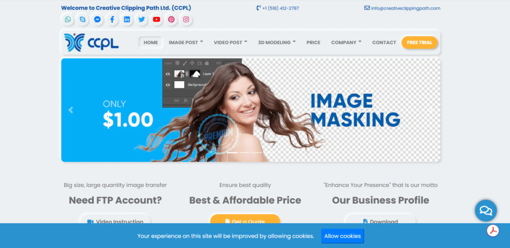 Creative Clipping Path-Clipping Path Services