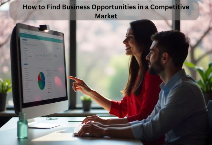 Entrepreneur researching how to Find Business Opportunities