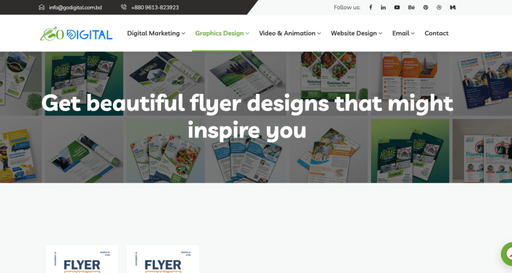Go Digital-Flyer Design Services