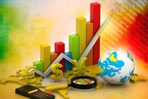 how to calculate capital needed to start your business. showing calculator, diagram.