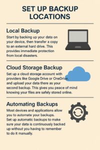 Set Up Backup Locations