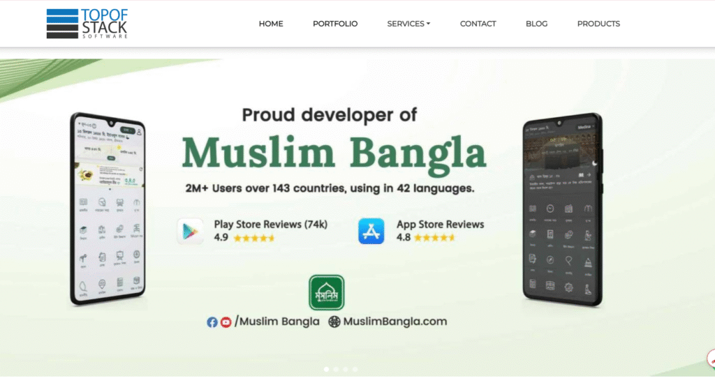 TopOfStack Software Ltd.-business website development company