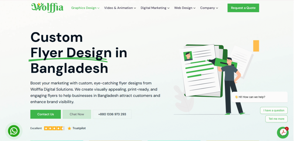 Wolffia Digital Solutions-Flyer Design Services