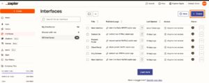 Zapier-ai-interface