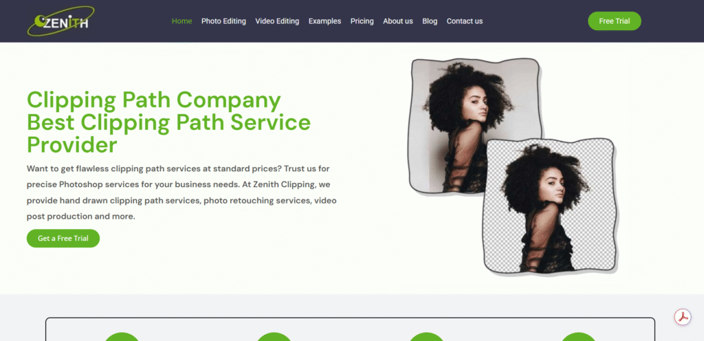 Zenith Clipping-Clipping Path Services
