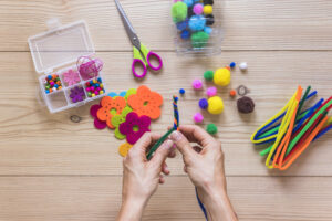 making handmade jewelry