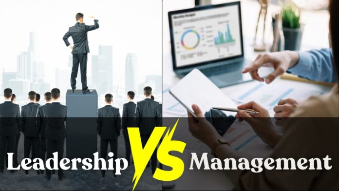 management vs leadership