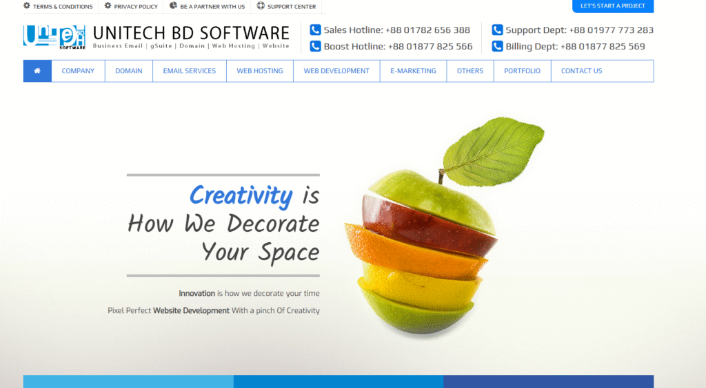 news portal website development