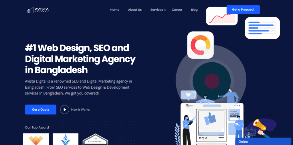 Avista Digital-Educational Website Design