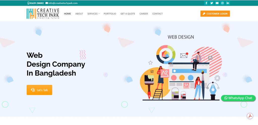 Industrial Website Development Bangladesh