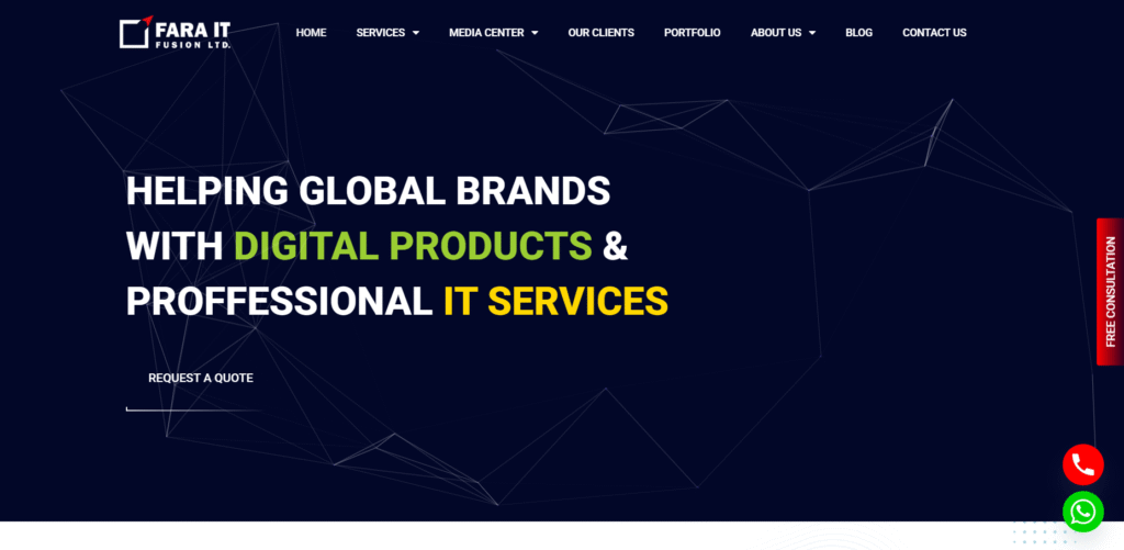 Industrial Website Development Bangladesh