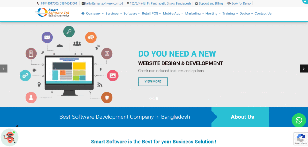 Smart Software Ltd-Educational Website Design